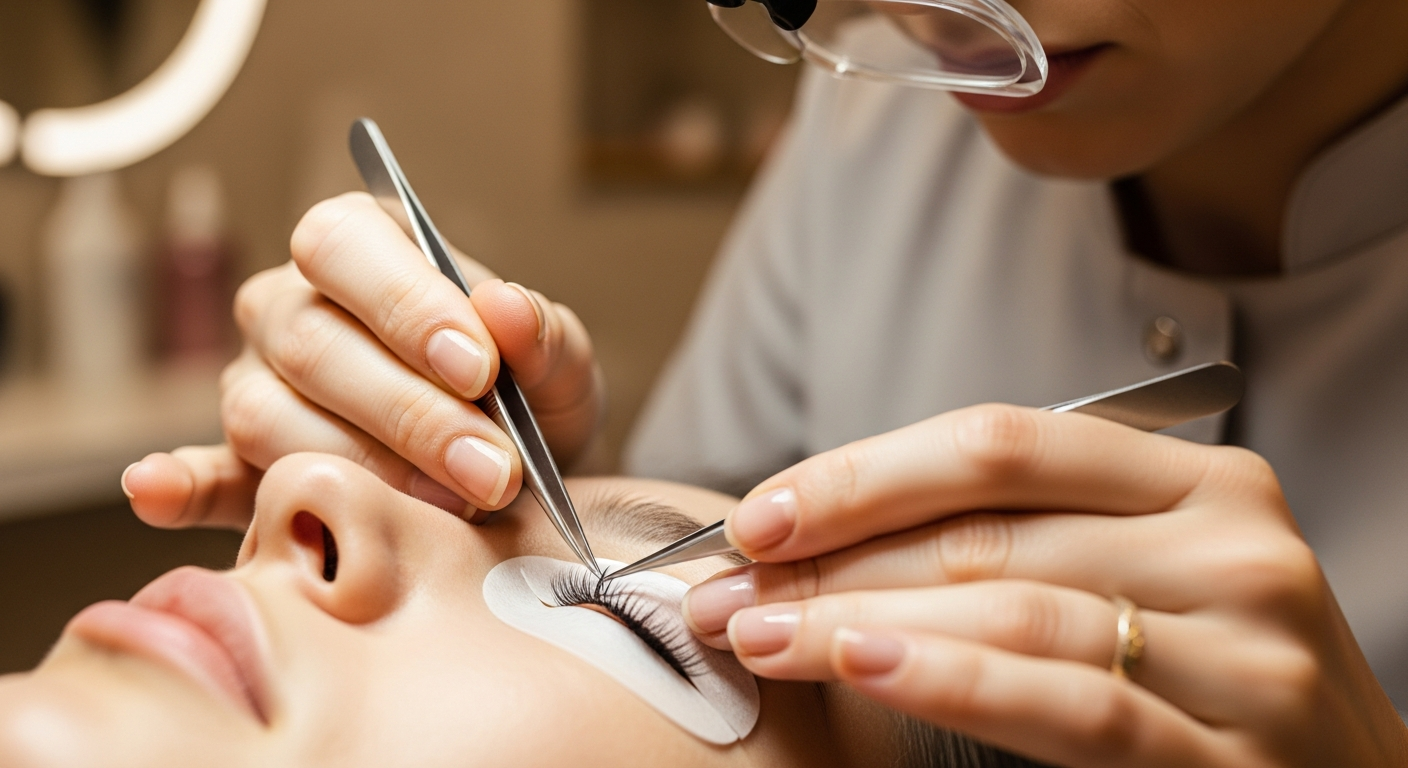 Guide complet sur la pose d'extensions de cils