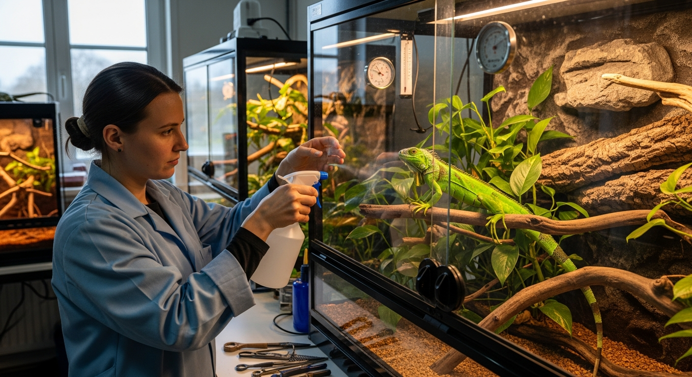 The World of Reptile Care and Habitat Enrichment