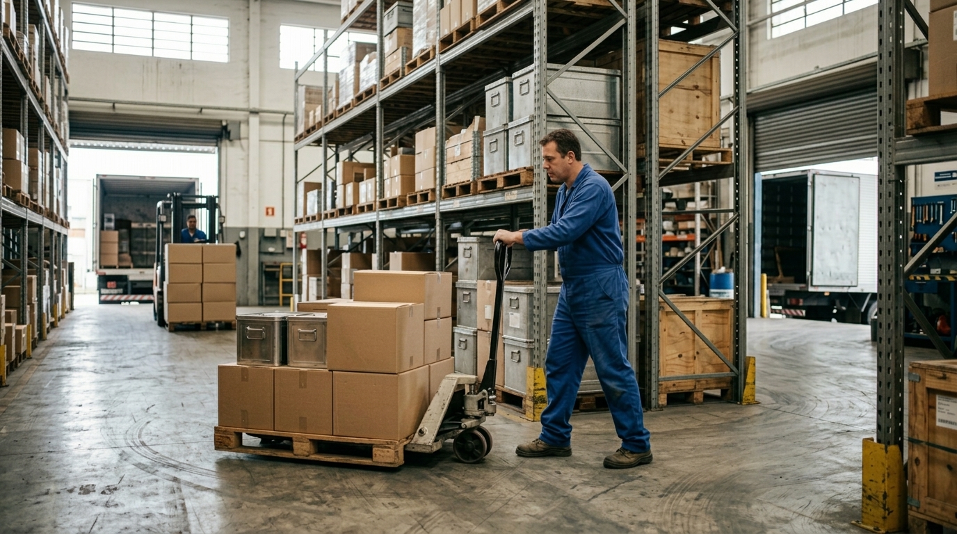 Otimizacao de Espaco e Logistica Industrial