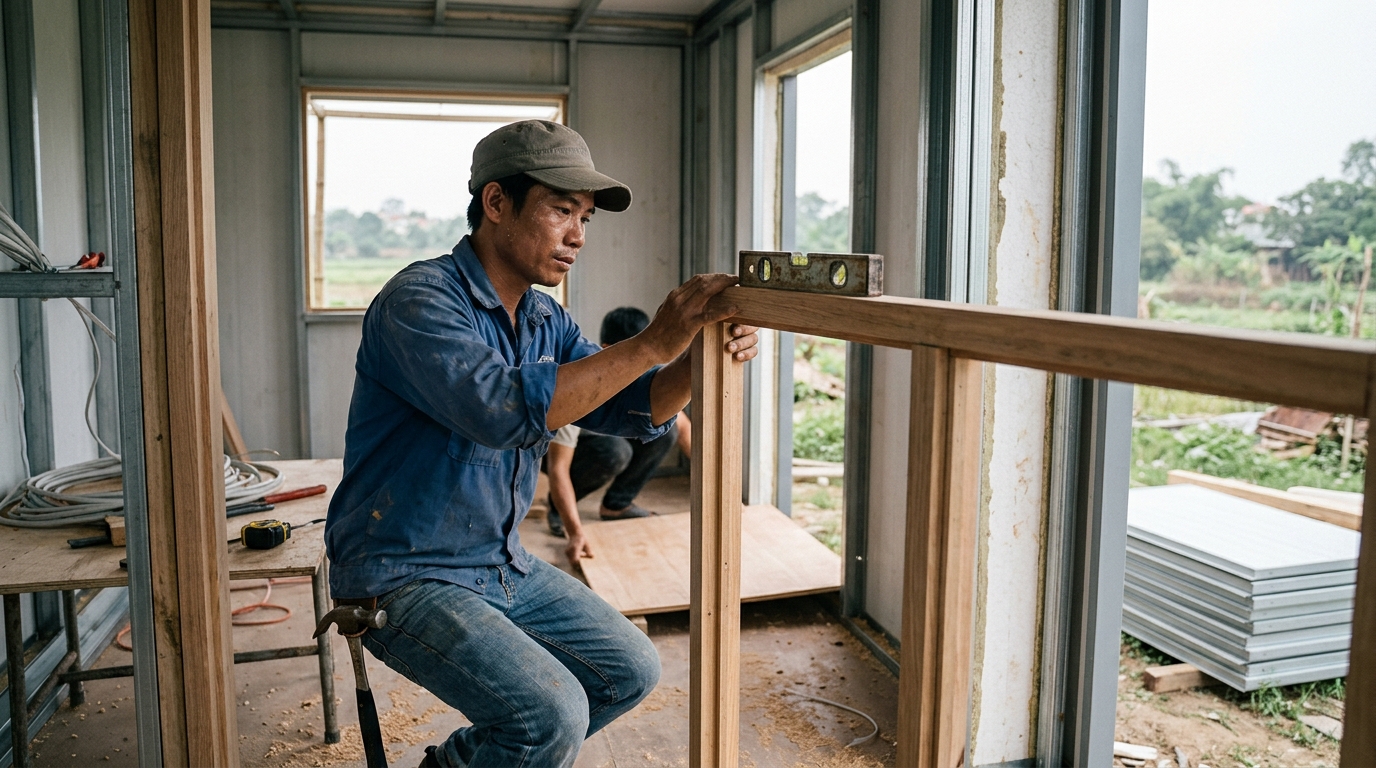 Giải pháp nhà ở lắp ghép cho không gian nhỏ