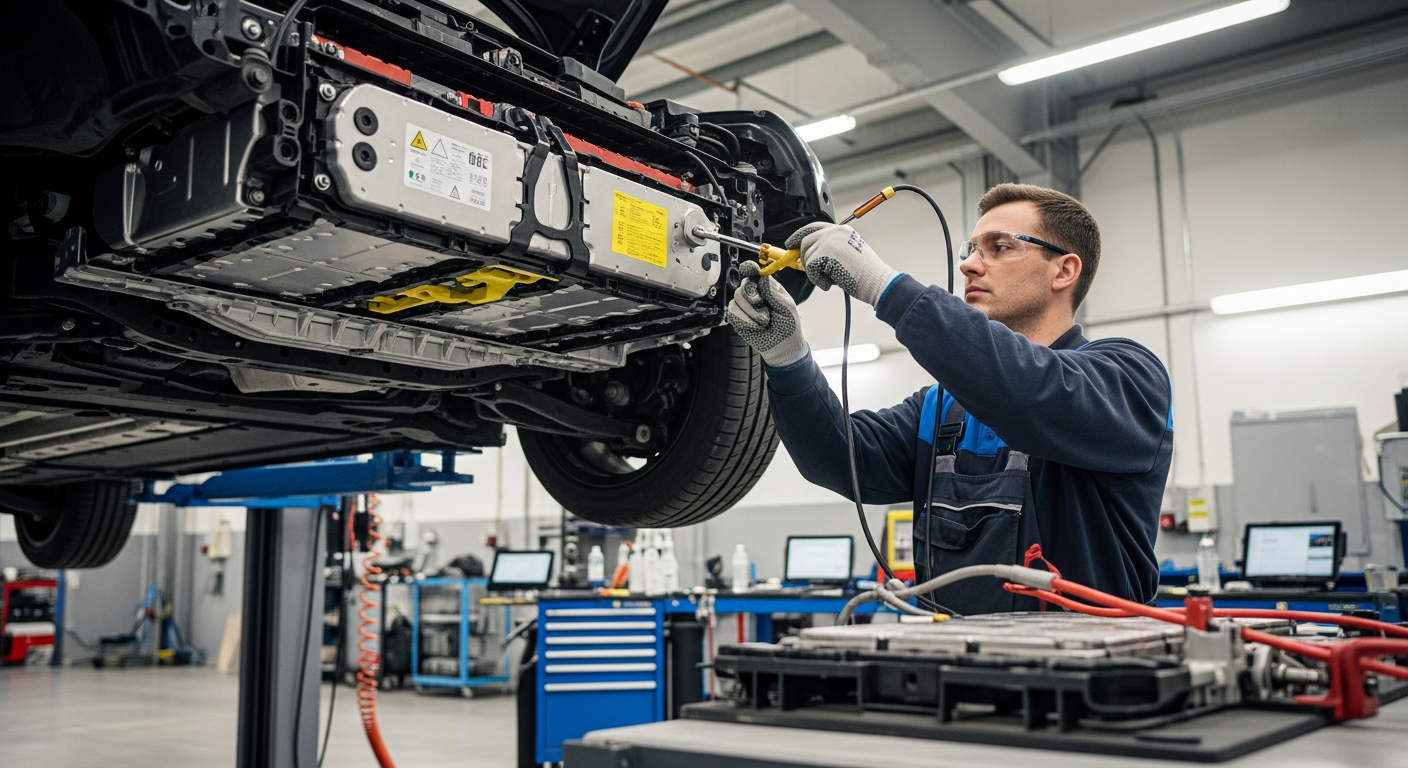 Como Funciona a Manutenção de Carros Elétricos