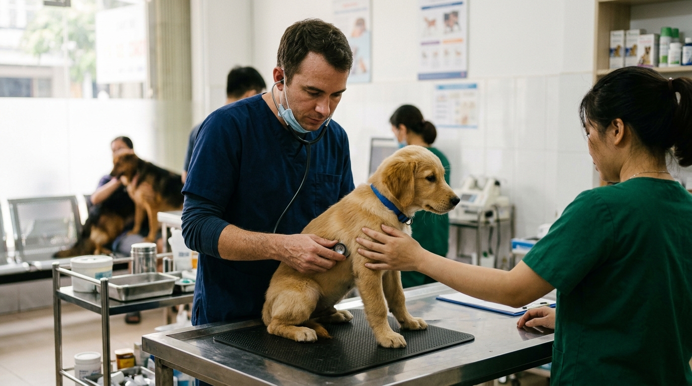 Chăm sóc sức khỏe thú cưng toàn diện mỗi ngày