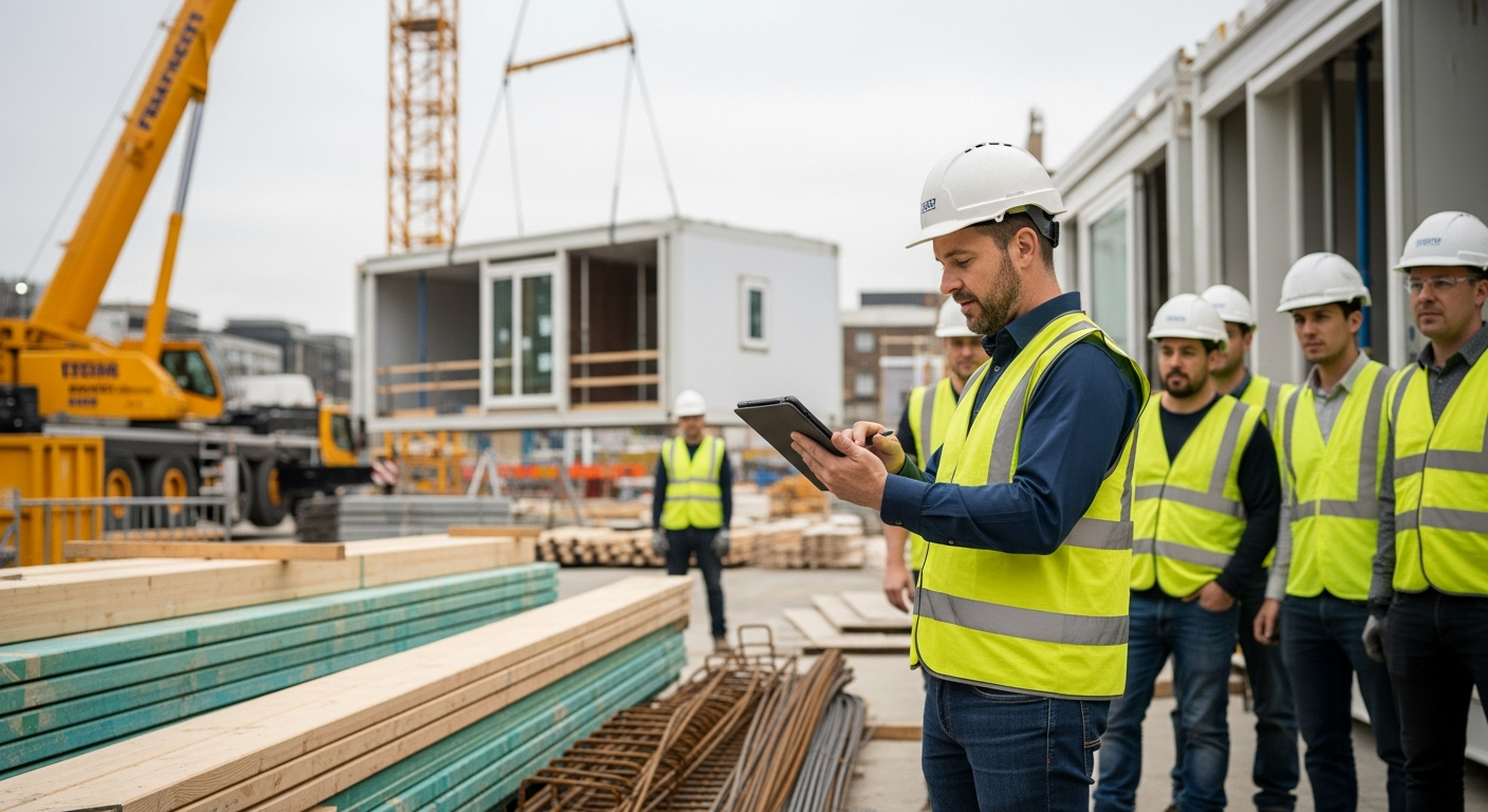 Säkerhet och innovation på byggarbetsplatser