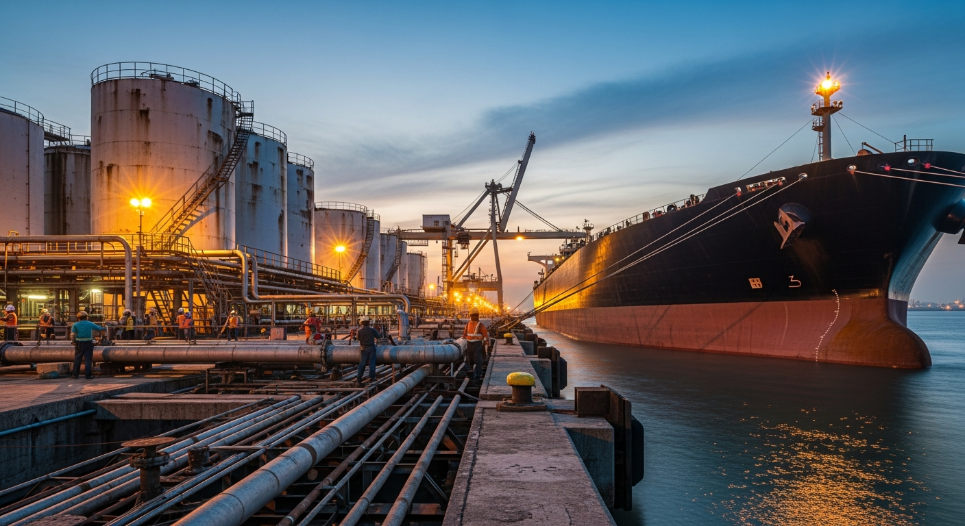 Evolución del comercio de materias primas fósiles