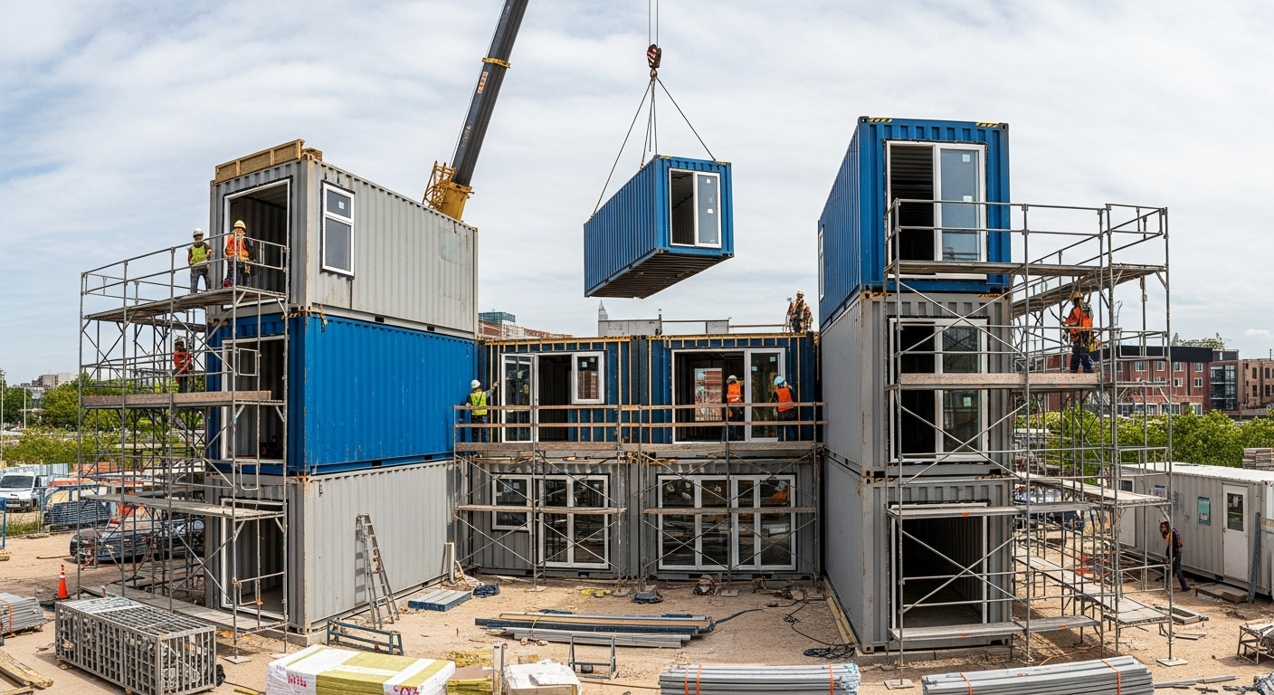 模組化住宅興建成本：貨櫃屋價格構成解析