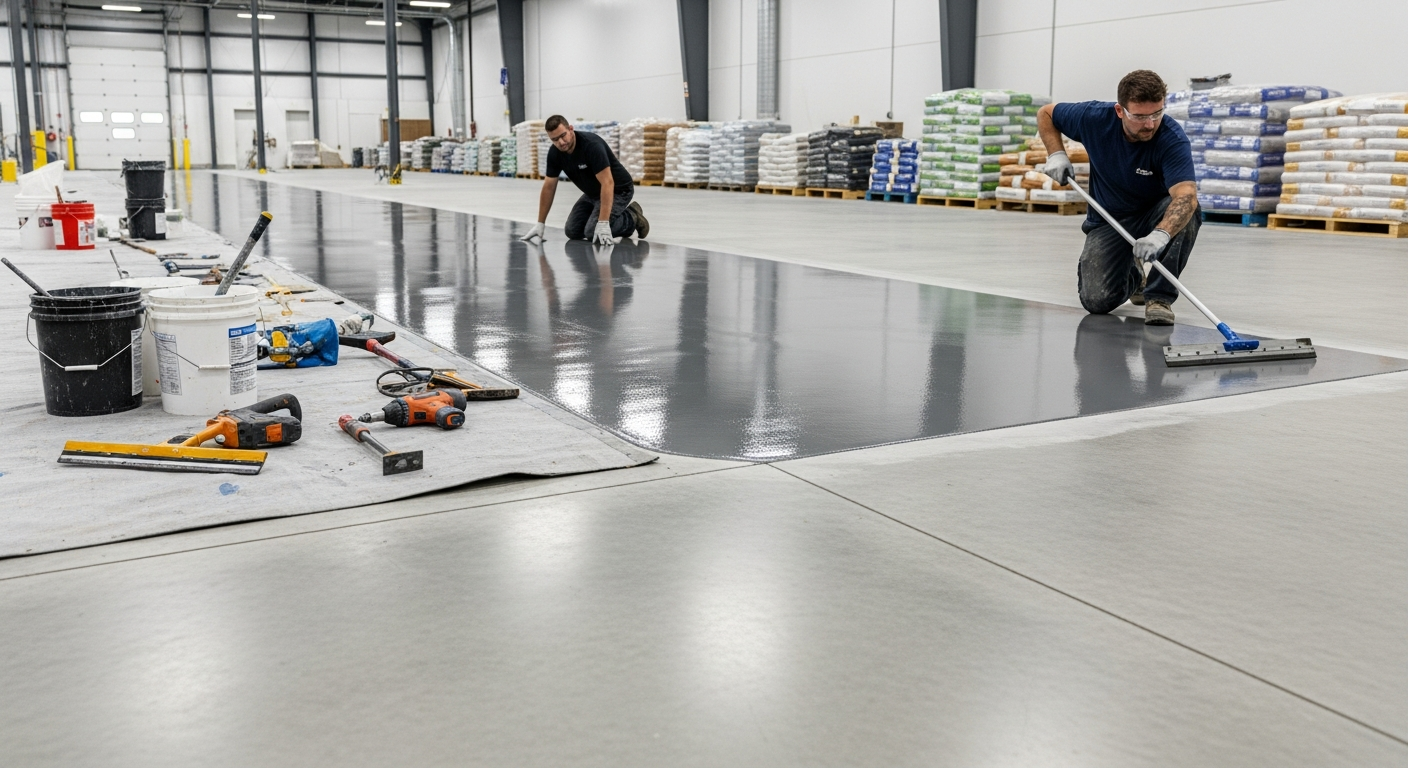 Στοιχεία τιμολόγησης εποξειδικών δαπέδων από διεθνείς αγορές.