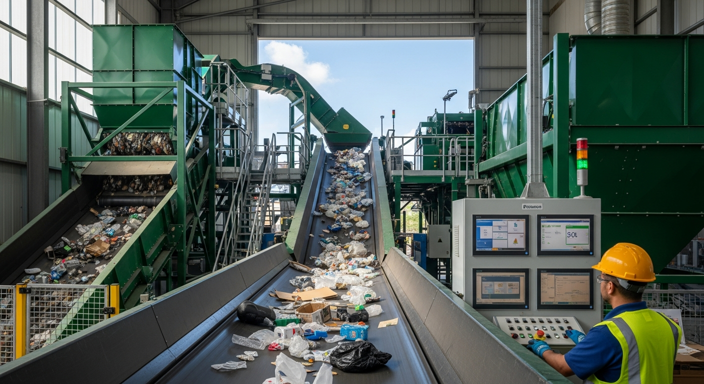Travail dans la gestion des déchets
