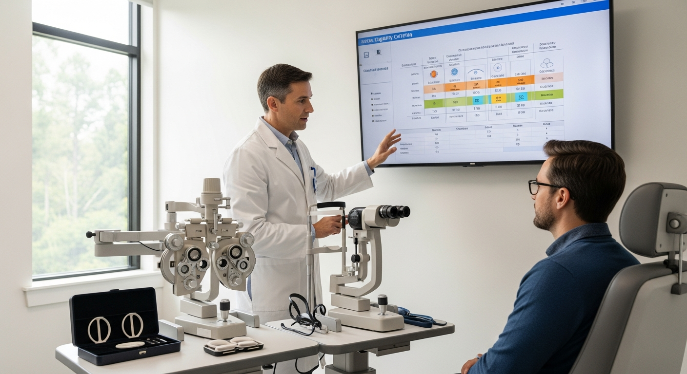 Criterii de eligibilitate pentru chirurgia oculară laser