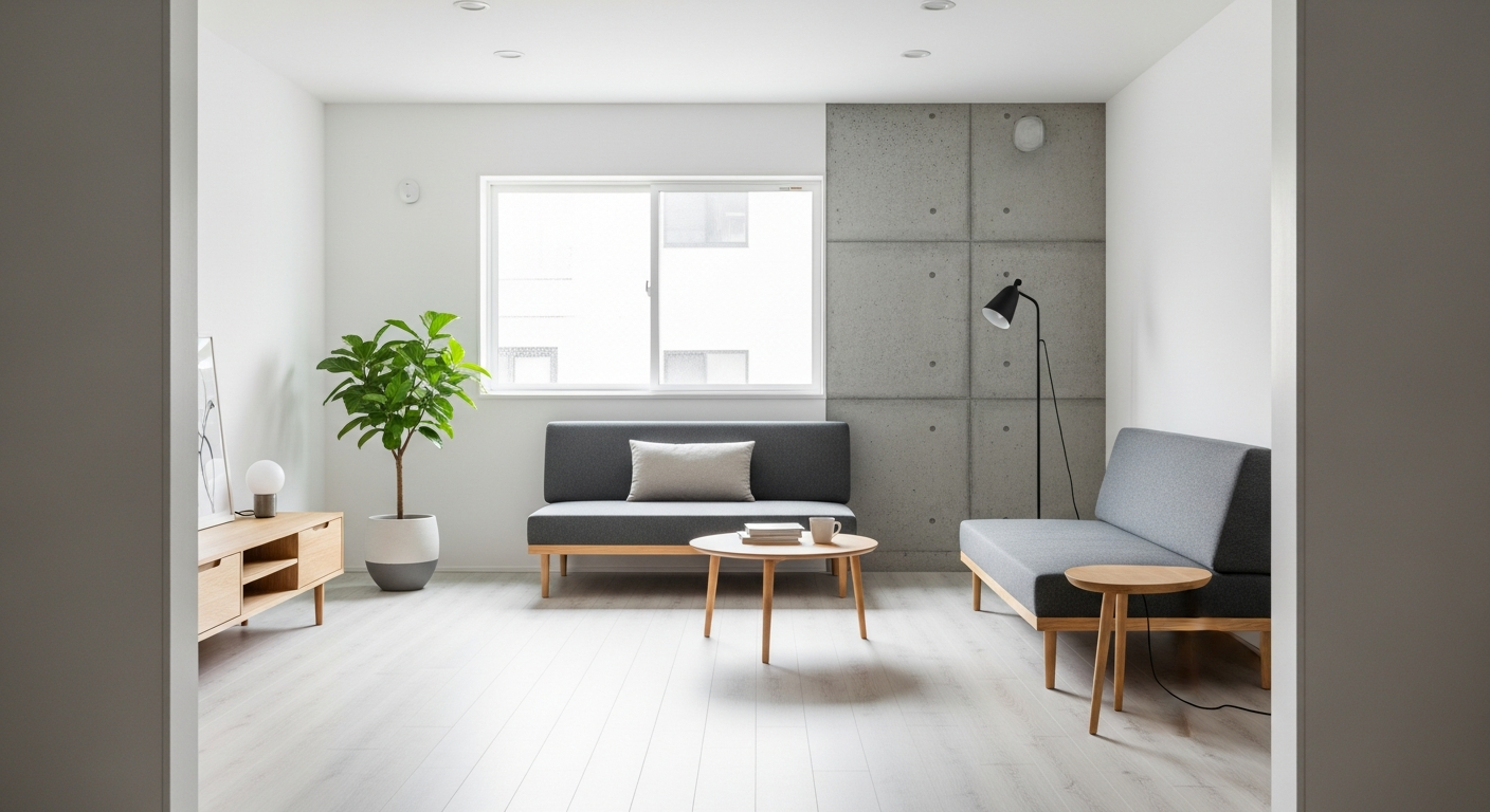 Esthétique épurée : l'empreinte du minimalisme sur l'habitat.