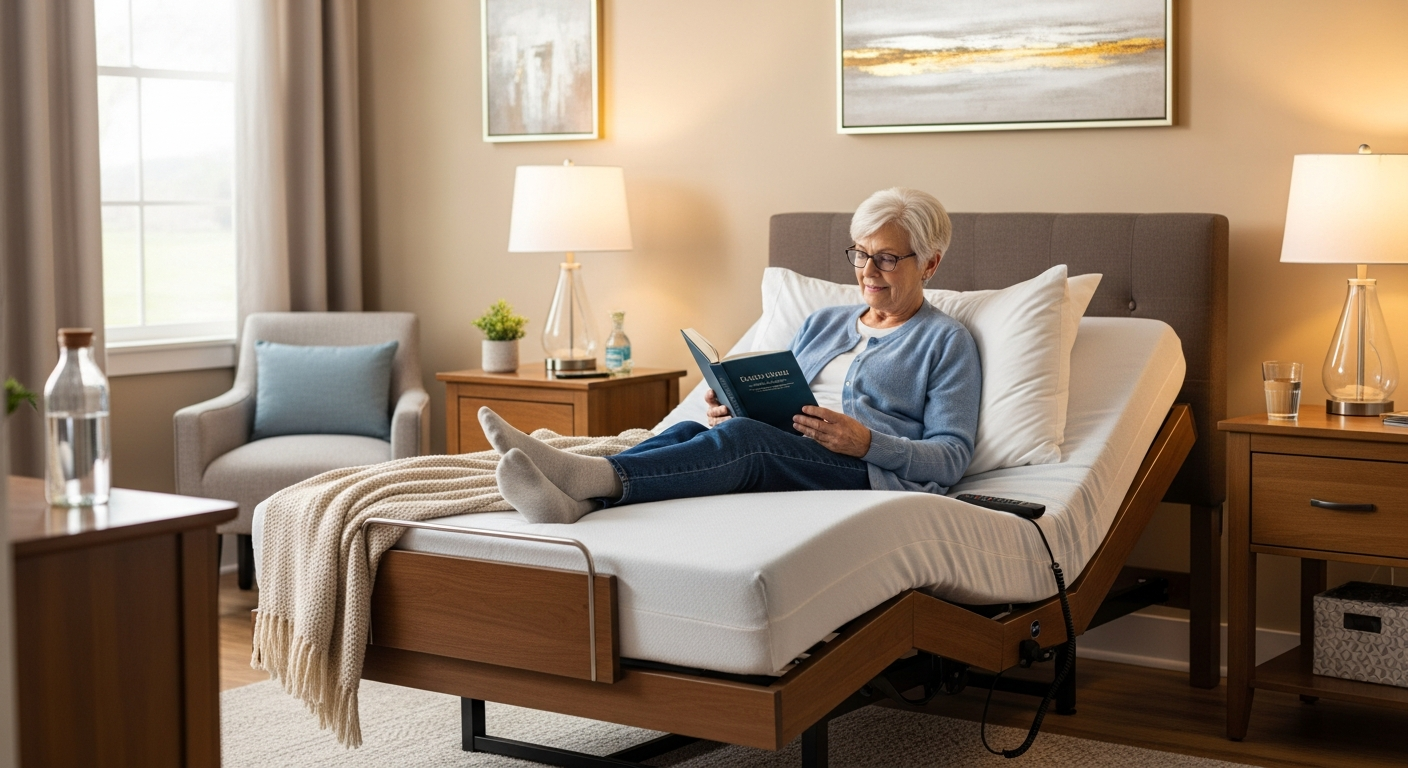 เตียงเพื่อคุณภาพชีวิตที่ดีขึ้นสำหรับผู้สูงอายุ