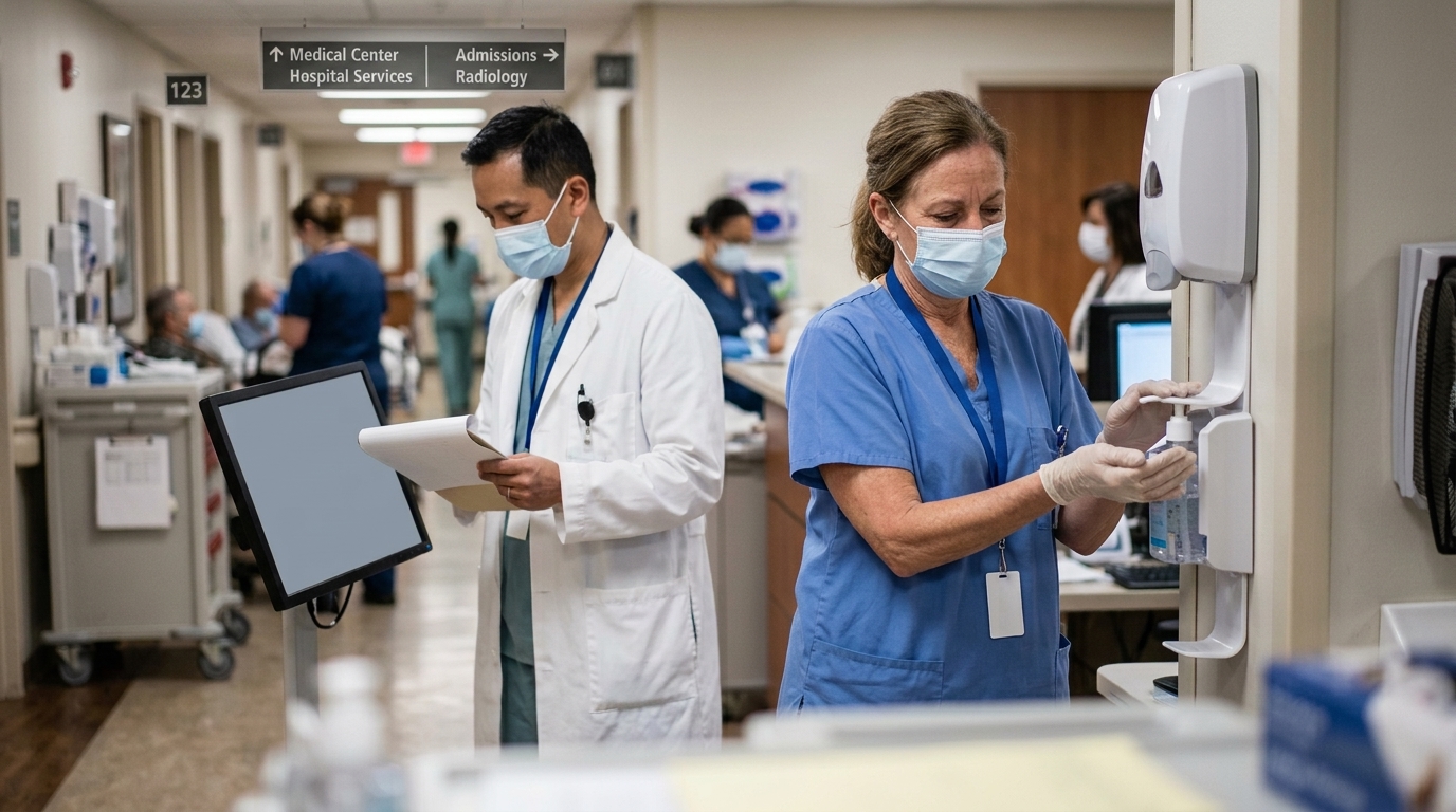 Protocolos de seguridad en centros de salud