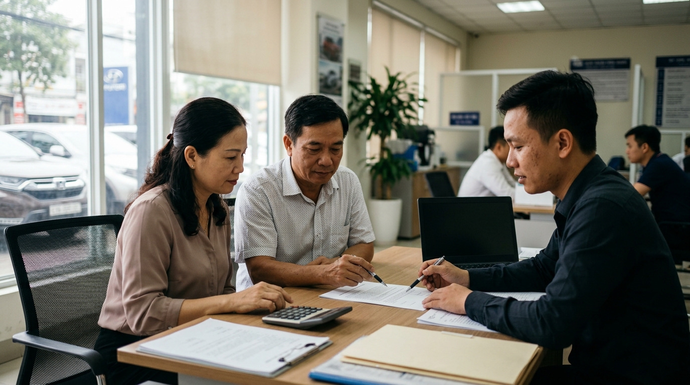 Lựa chọn phương án tài chính mua xe