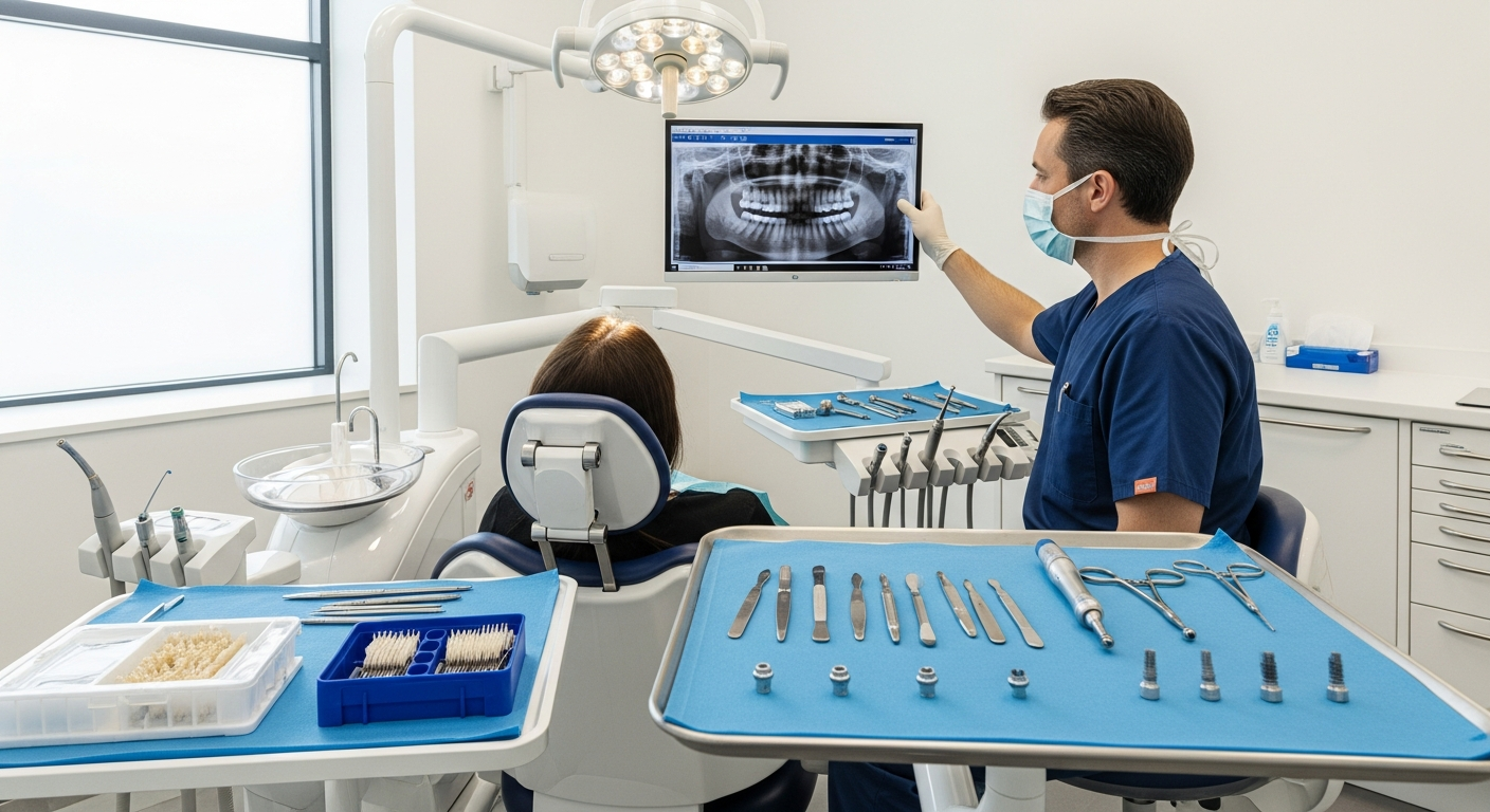 การเตรียมตัวสำหรับการรักษาฟันปลอมถาวร