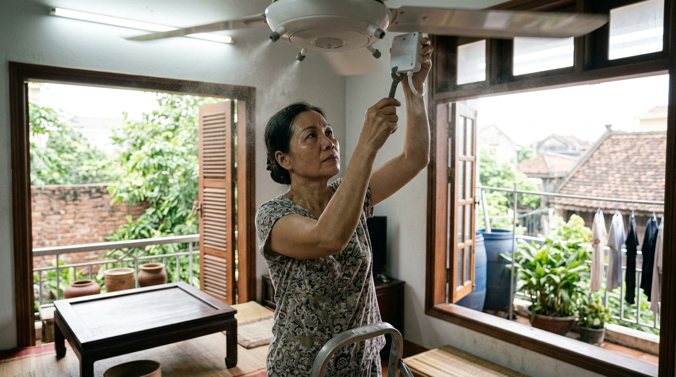 Cơ chế duy trì không khí mát mẻ trong mùa hè