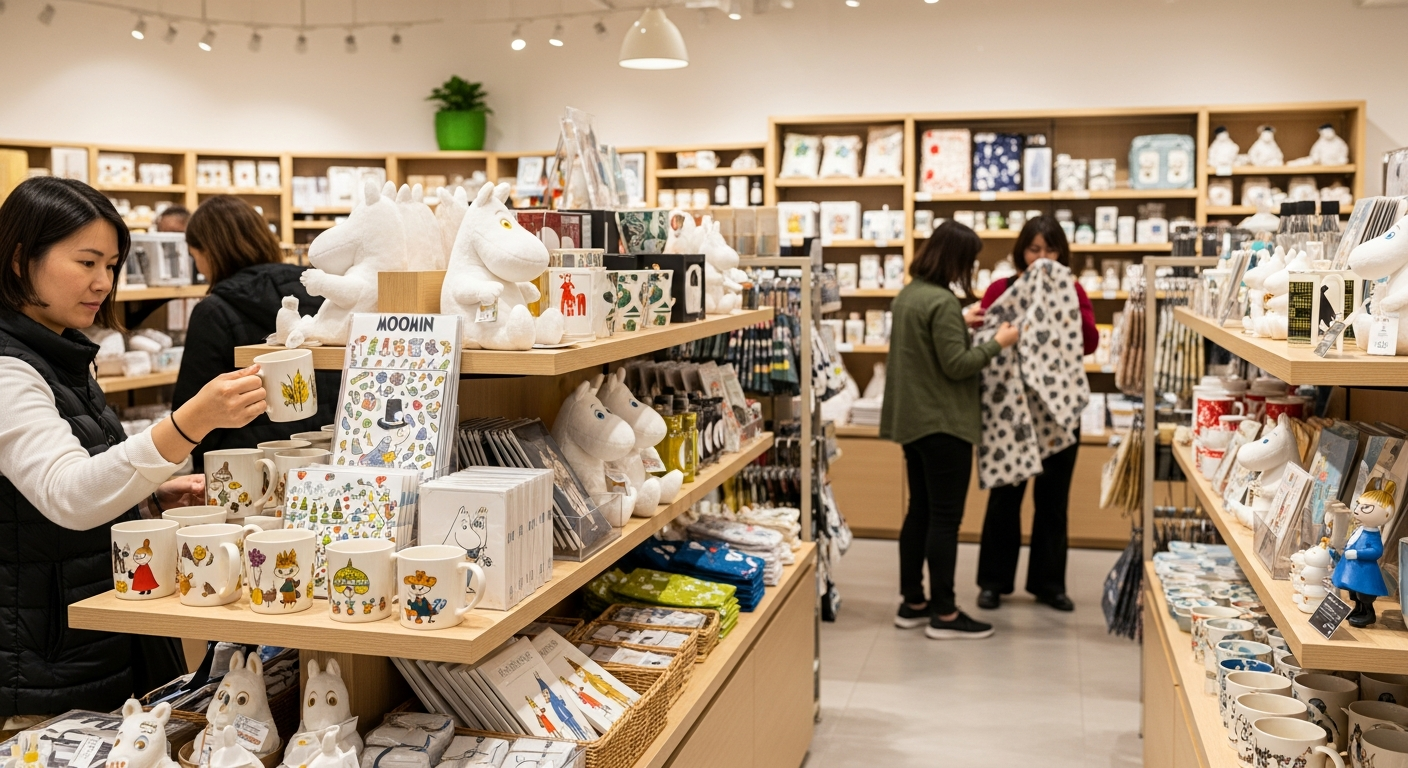 ムーミンショップで素敵な商品を見つけよう