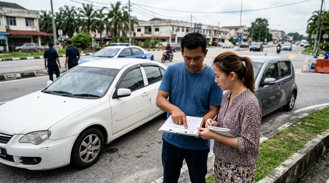 Panduan Membuat Laporan Kemalangan Jalan Raya