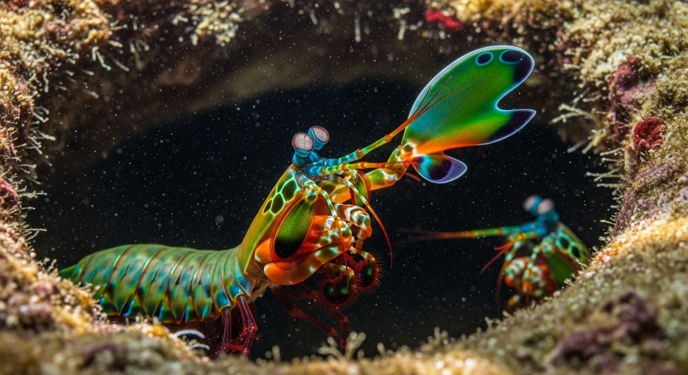 Decoding the Mating Dance of the Peacock Mantis Shrimp