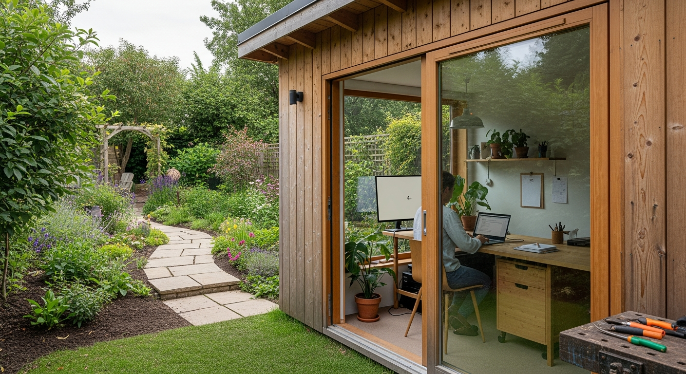 Remote workers are creating productive outdoor office spaces