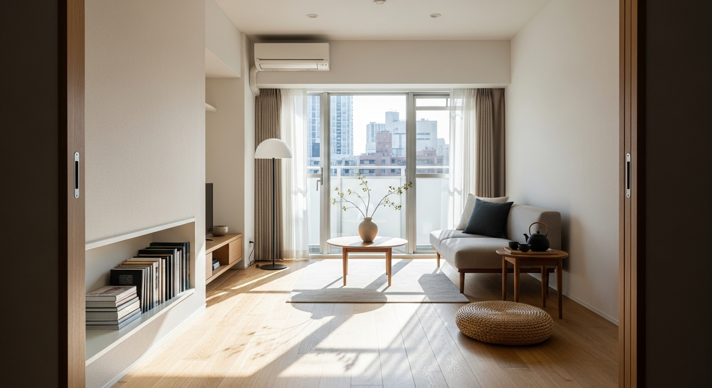 Principes du minimalisme appliqués aux habitats du monde