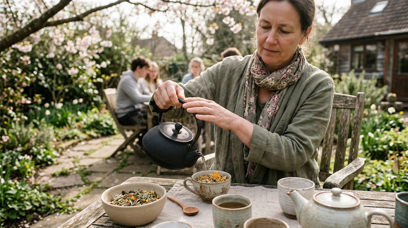 Elevate Holiday Peace with a Mindful Easter Morning Tea Ceremony