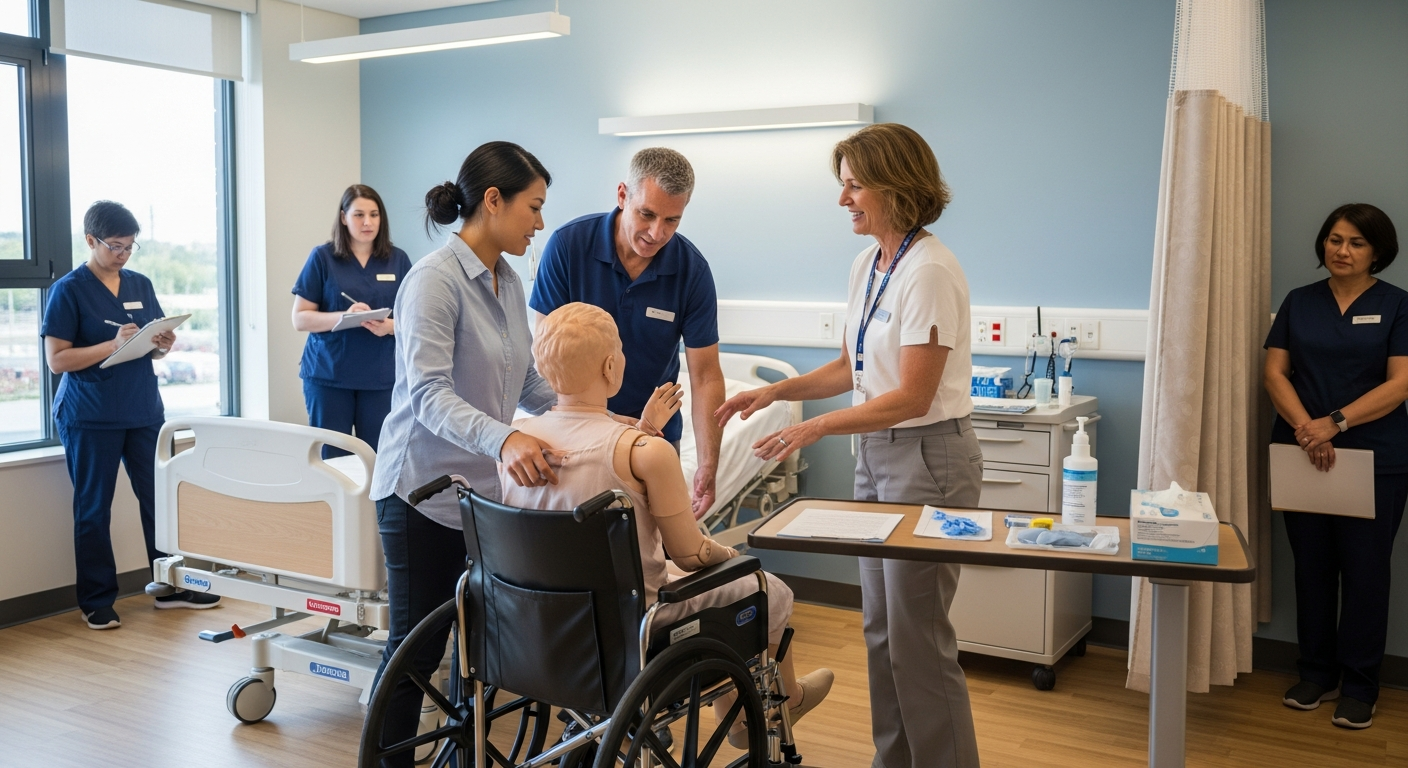 Ausbildung und Entwicklung im Betreuungssektor