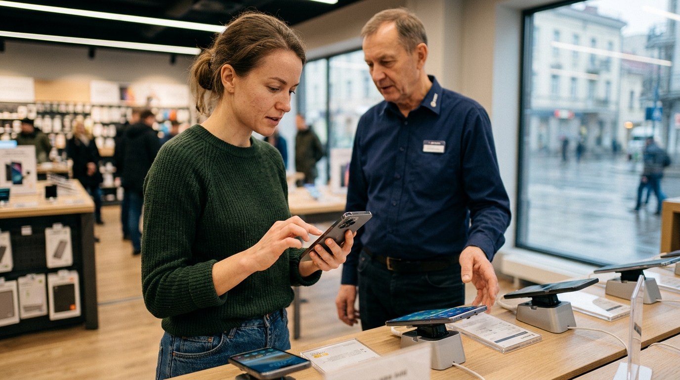 Patarimai renkantis naują mobiliojo ryšio įrenginį