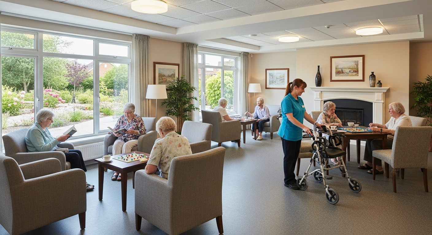 Οργανωτικά μοντέλα για τη διαμονή ηλικιωμένων.