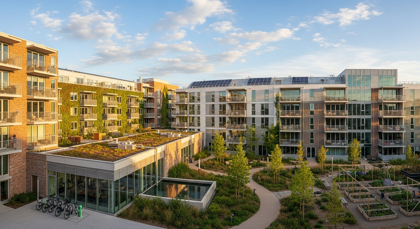 Développement durable dans les complexes d'habitation