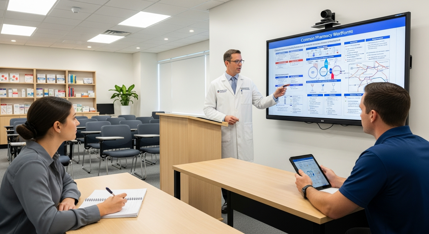 Odborné kurzy pre personál v lekárenskom prostredí