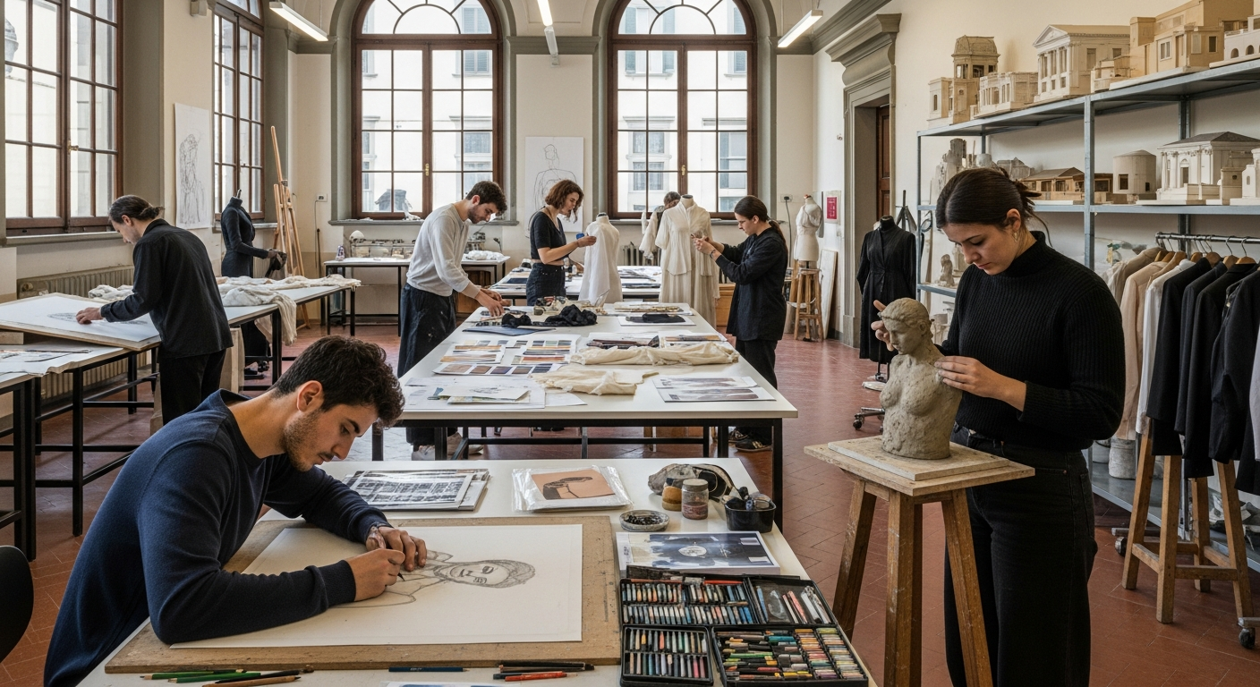 לימודי עיצוב ואמנות באקדמיות באיטליה