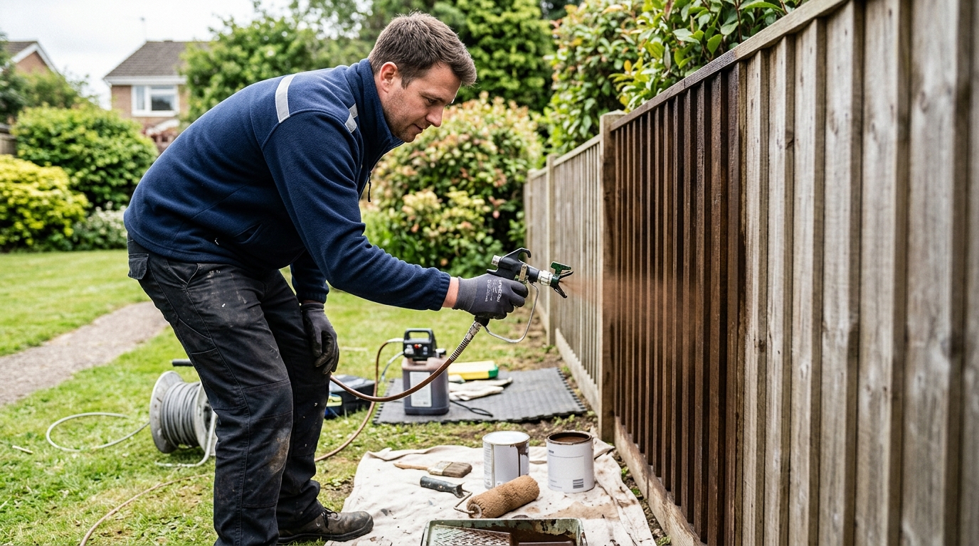 Wagner Control Pro 250 vs Roller Sleeves for Coating a 30 Square Metre Fence