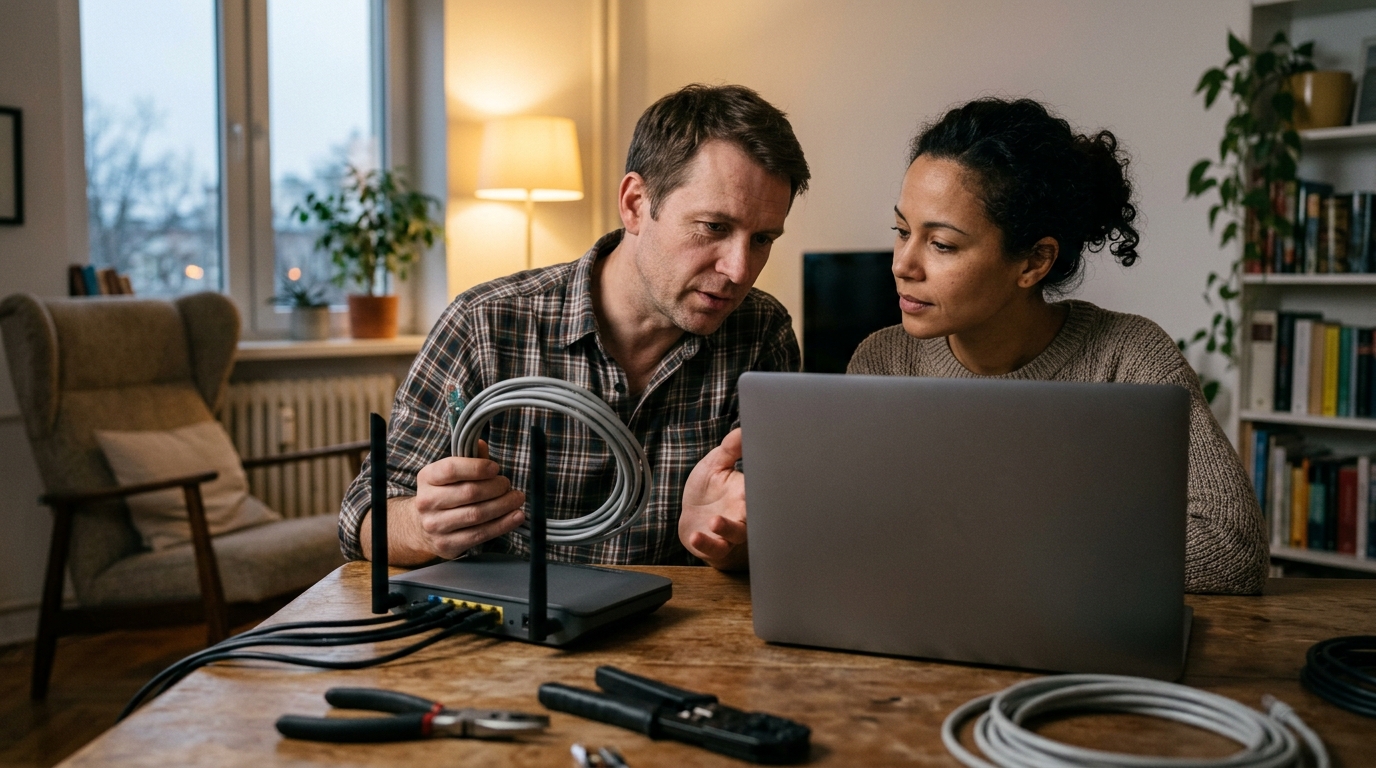 Fiber, kabel eller trådlöst – vad passar dig