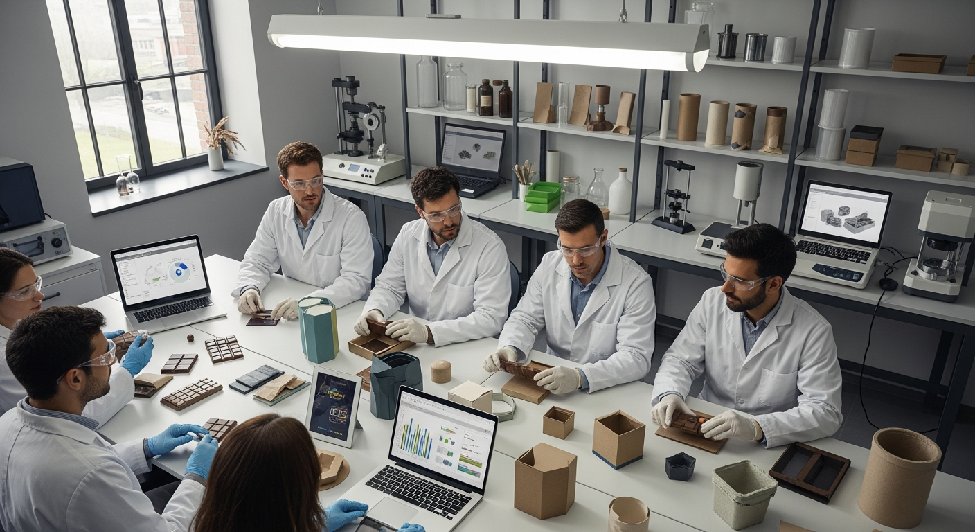 Materialauswahl für globale Schokoladenprodukte