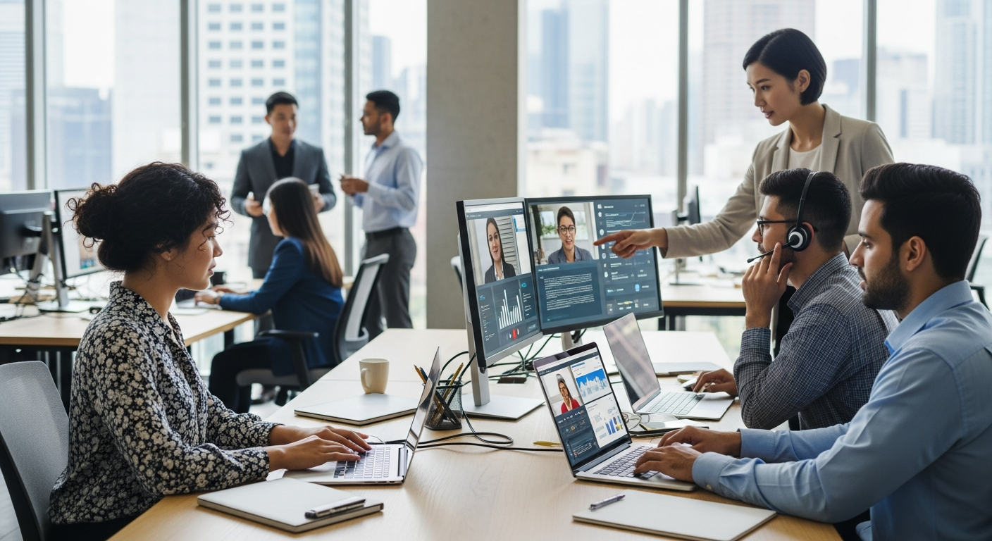 Opciones de trabajo digital en el mercado global