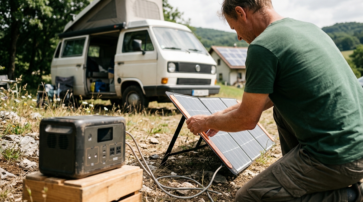 Tecnología fotovoltaica para el hogar y viajes