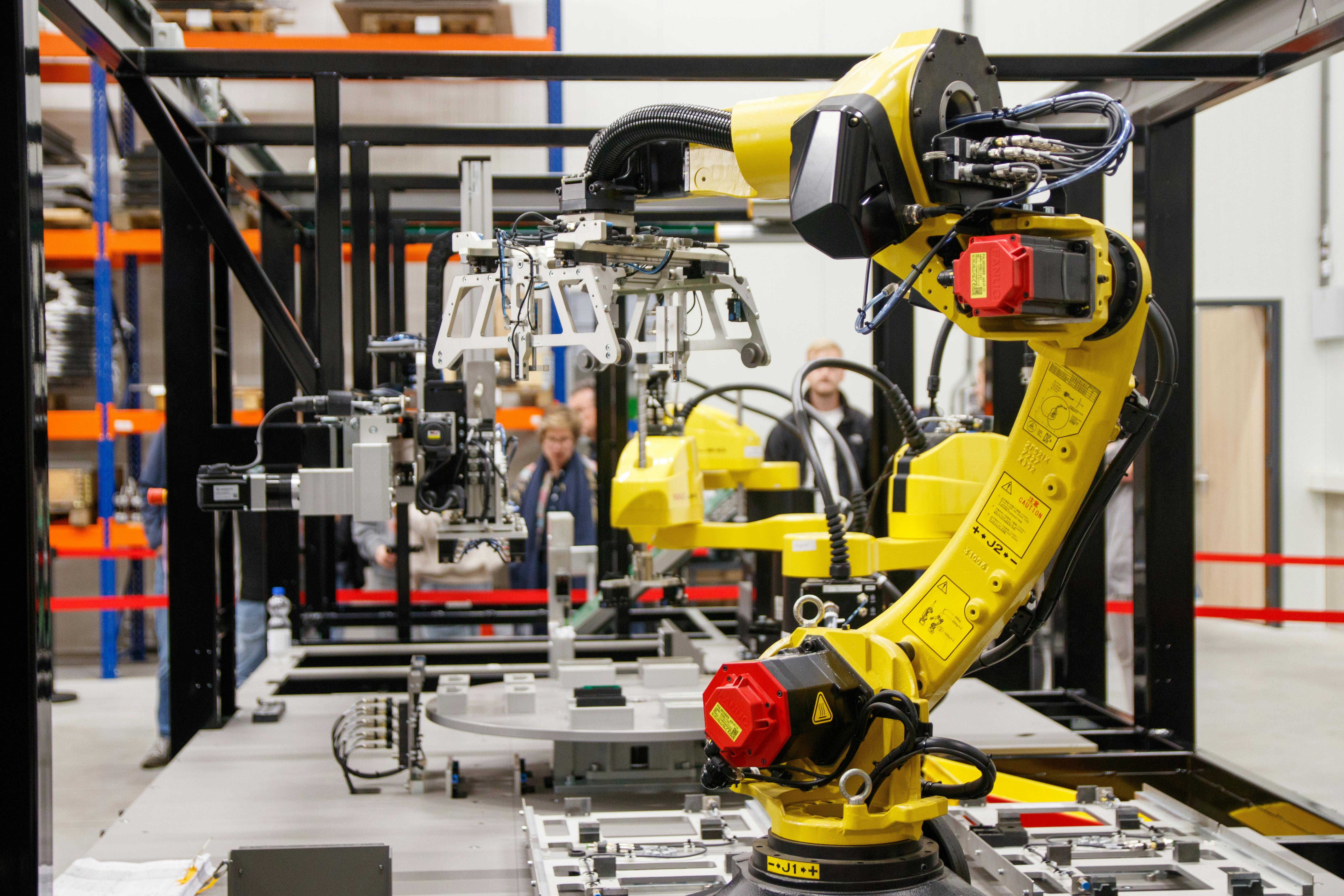 Robotic Automation in Modern Production Lines