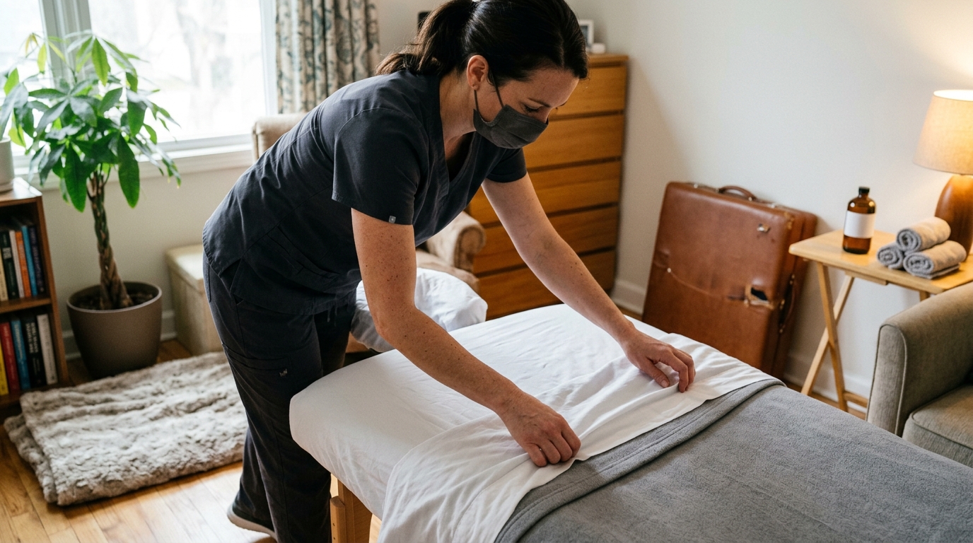 Preparing Your Home for a Professional Massage