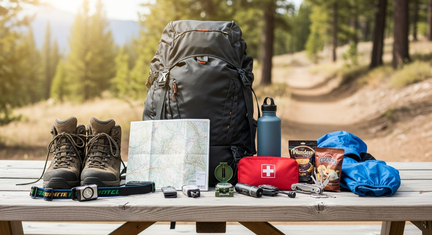 Welche Utensilien beim Wandern nicht fehlen dürfen