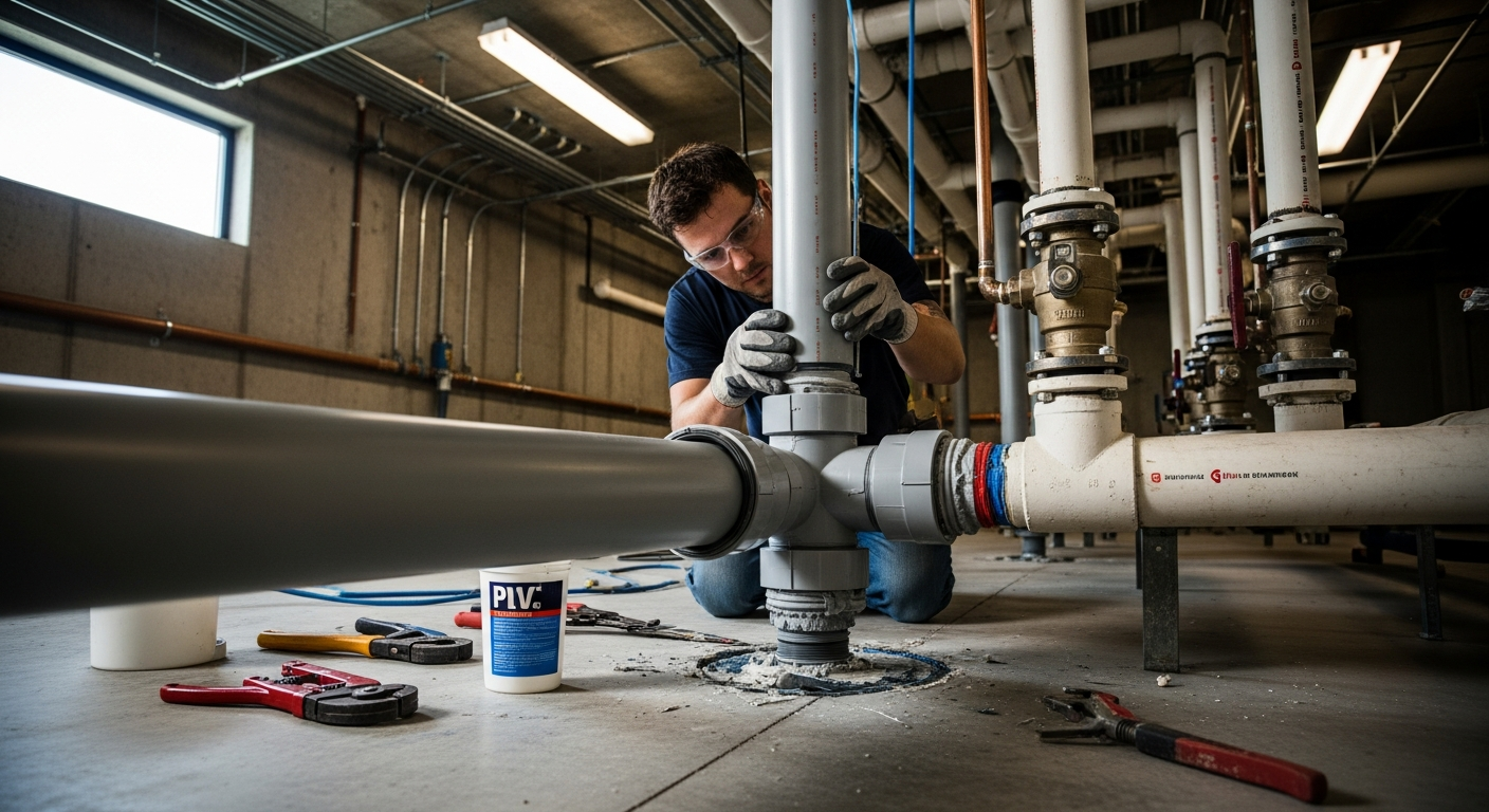 Инсталиране на тръби и фитинги