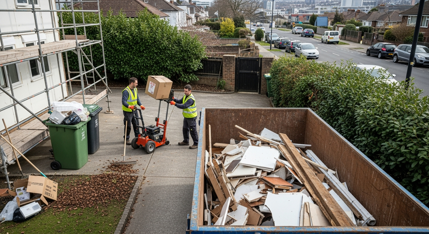 Kodin suursiivous ja jätteiden hävittäminen