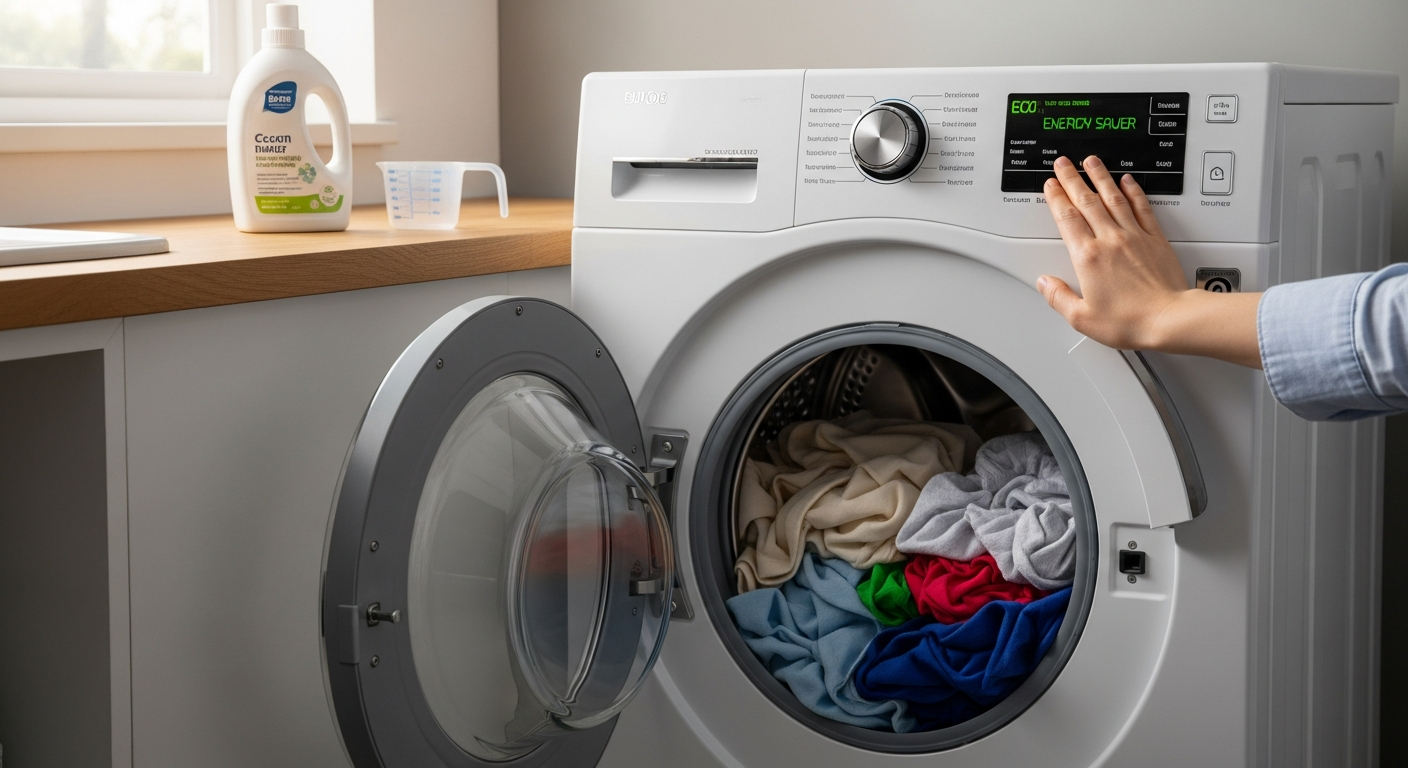 ວິທີຊັກເຄື່ອງນຸ່ງໃຫ້ປະຢັດພະລັງງານ