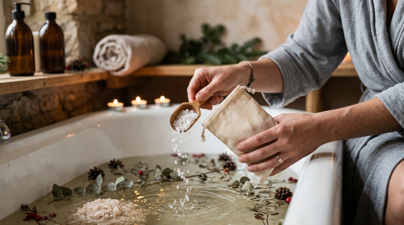 Festive Soak: Designing a Restorative Christmas Eve Bath Ritual for Deep Relaxation