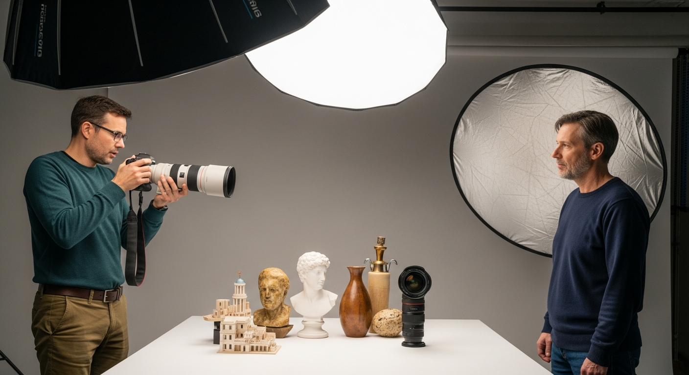 Vliv ohniskové vzdálenosti na perspektivu