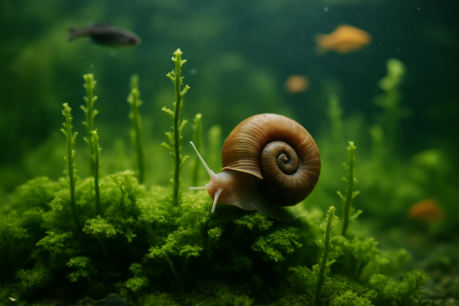 The Unseen World of Underwater Snail Gardens