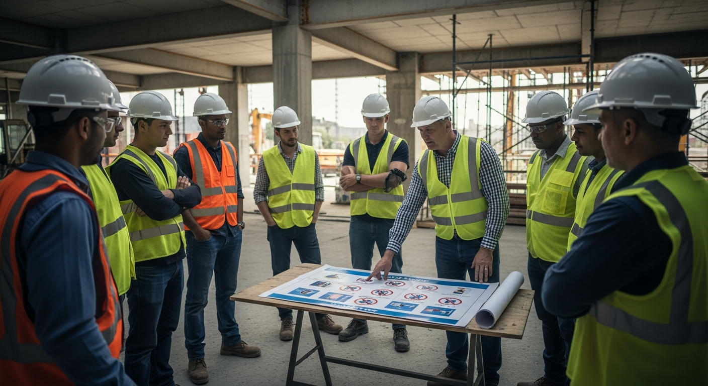 Turvallisuus rakennustyömailla