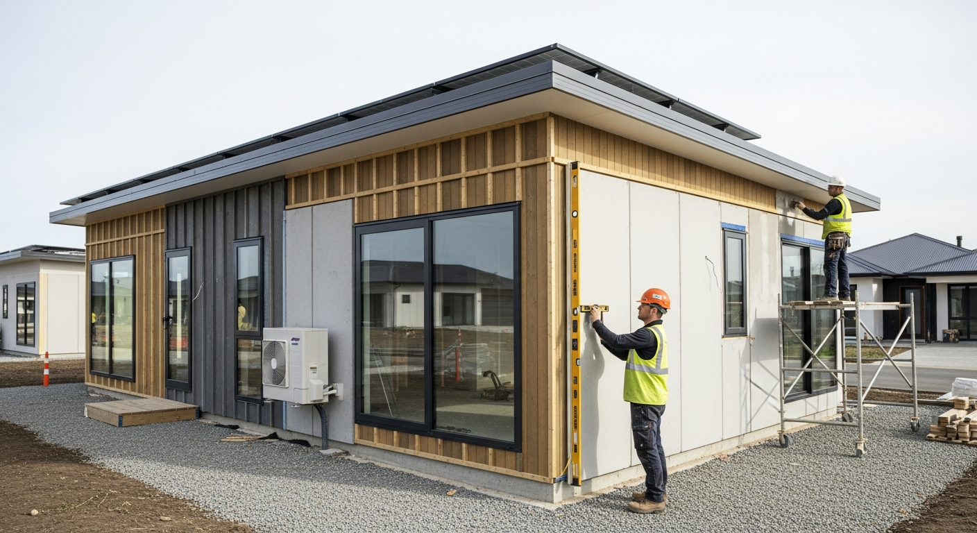 การออกแบบบ้านสำเร็จรูปชั้นเดียวเพื่ออนาคต