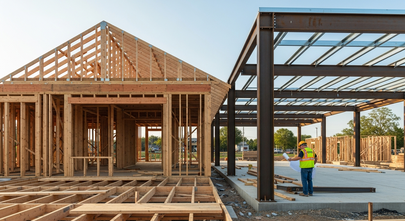 Comparing Wood and Steel Structural Assemblies