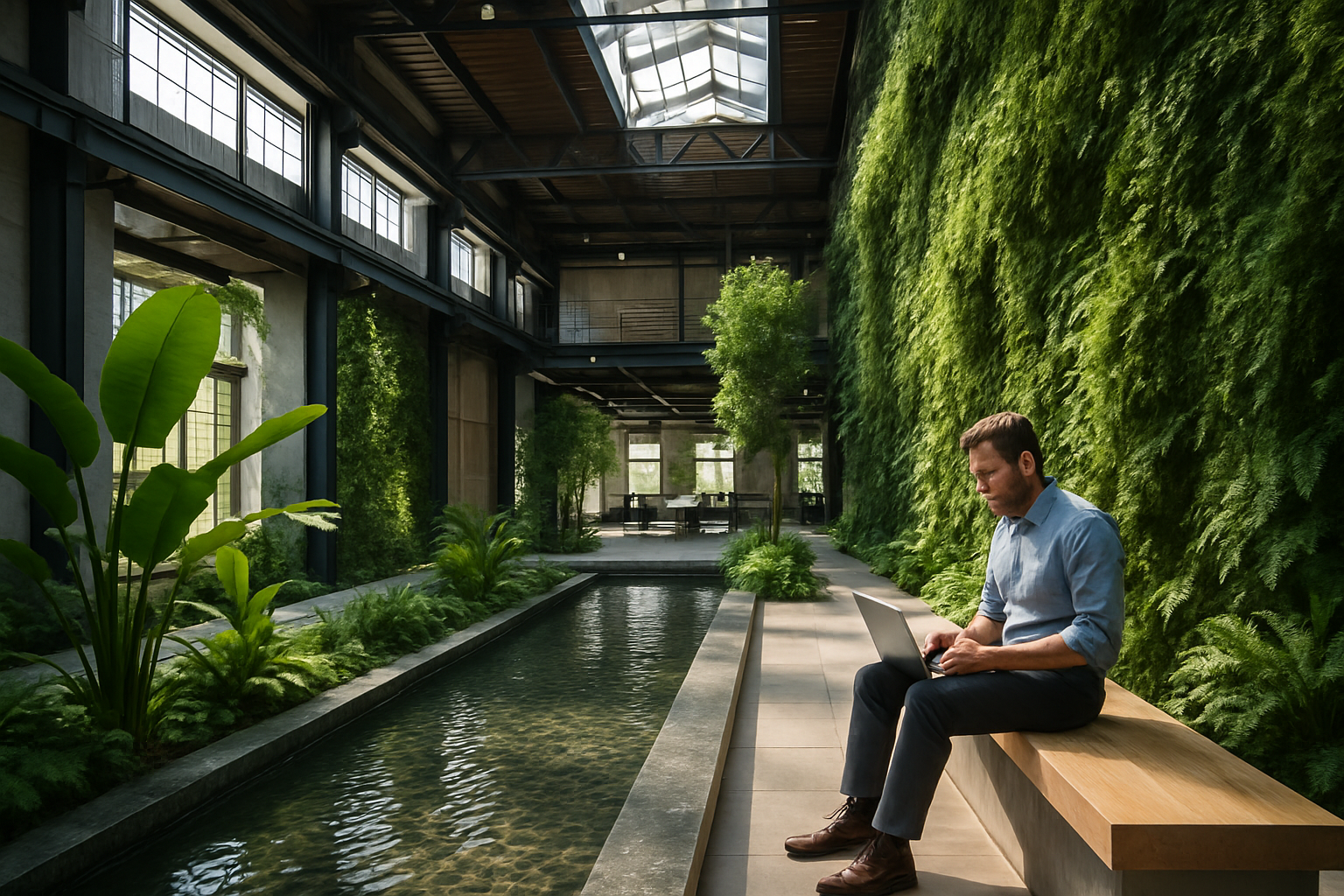 Leveraging Biophilic Design in Industrial Workspaces