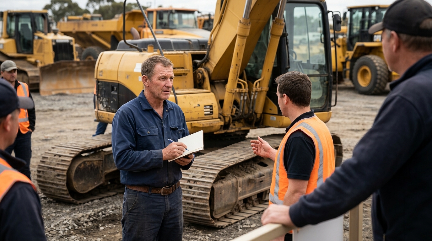 Key Steps in Bidding on Heavy Machinery Lots
