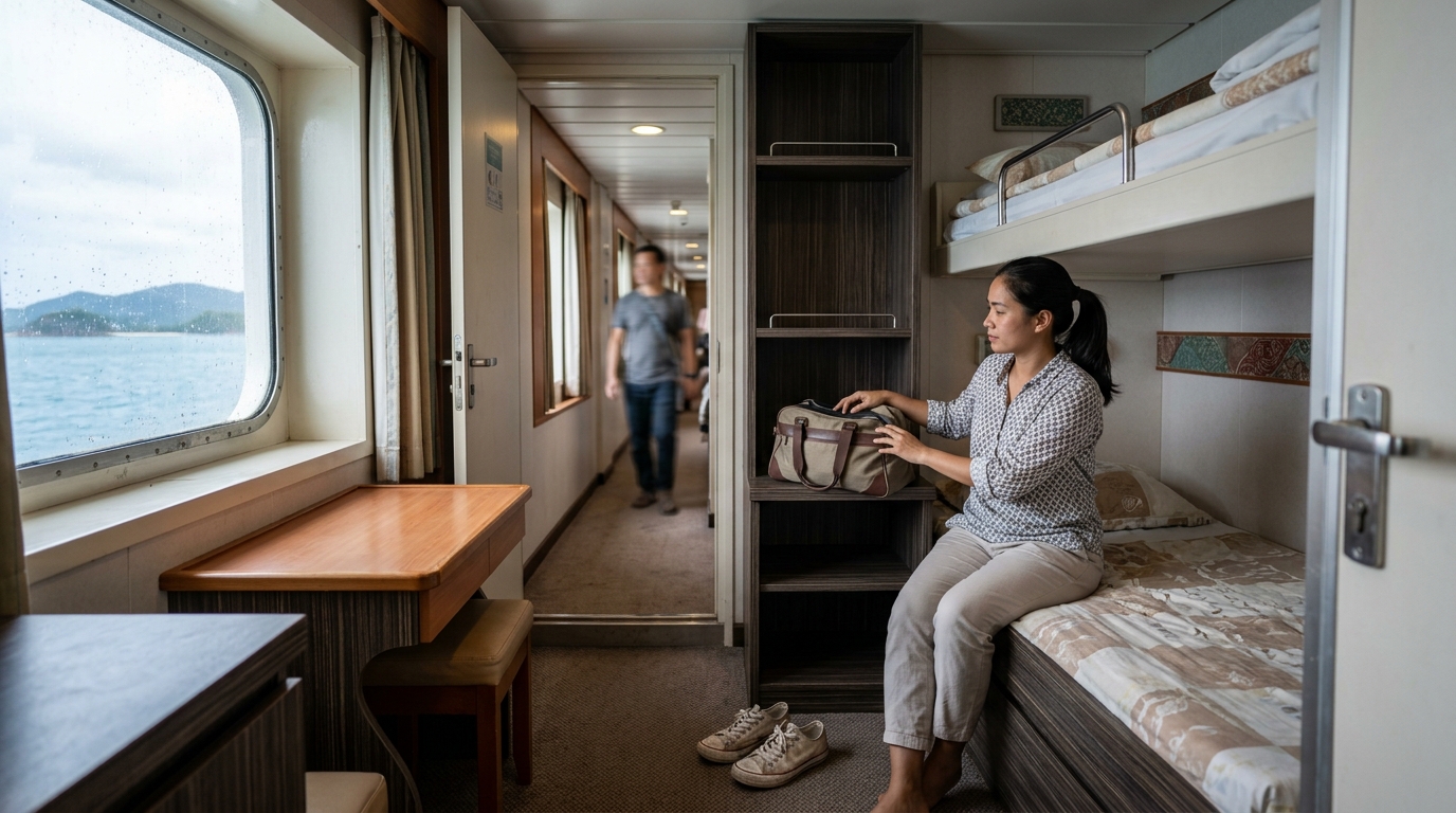 Cabin options for no-fly cruises - Guide